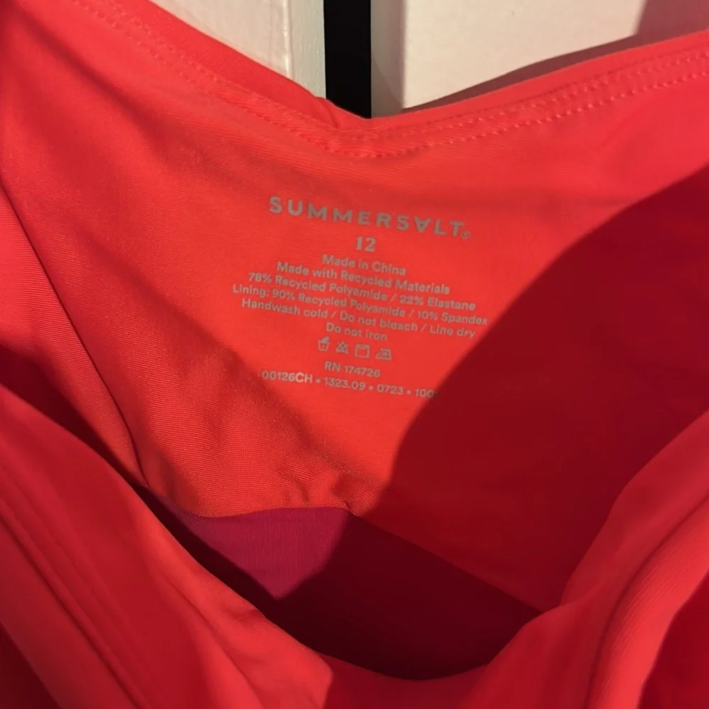 Summersalt The Ruffle Oasis Swimsuit - Summer Berry & Spritz - Picture 4 of 5